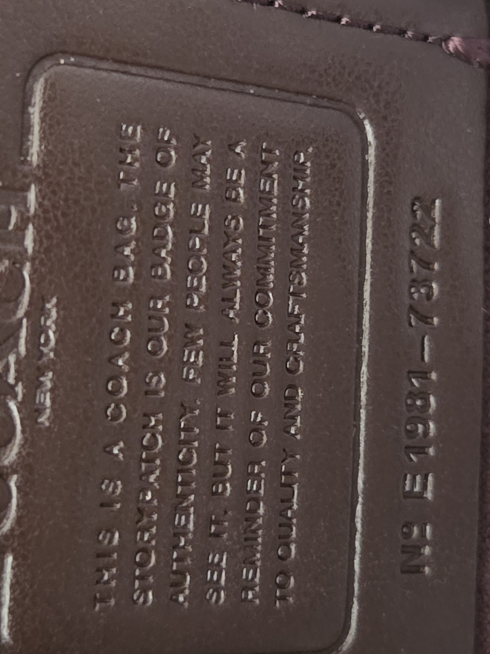 Coach Tabby Shoulder Bag 26 in Oxblood - Picture 15 of 16